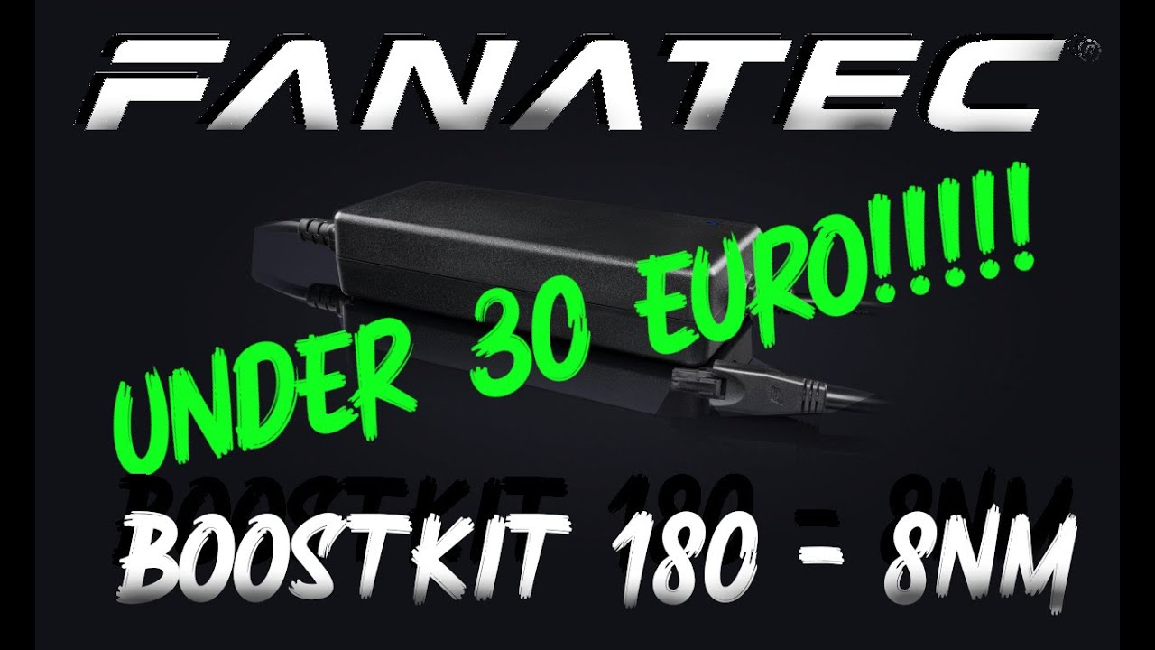 Fanatec Boost Kit 180 unter 30€ DIY