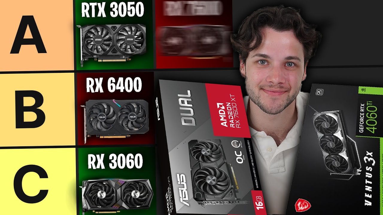 The Best & Worst 1080p Graphics Cards Ranked! - Tier List 2024