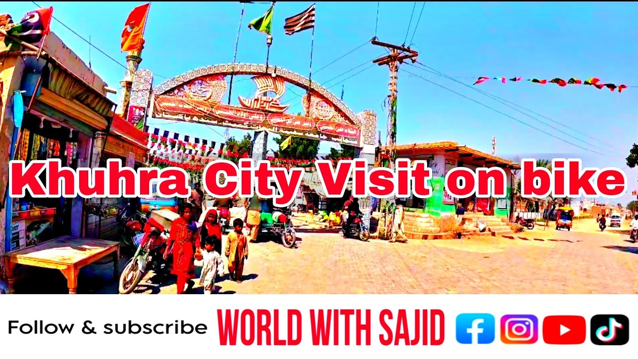 Khuhra City Visit on bike | Bike Ride