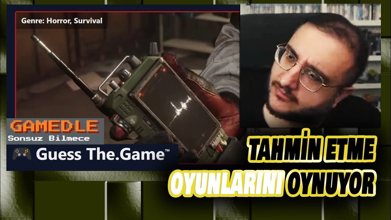 Dost Kayaoğlu Guess The.Game ve Gamedle oynuyor