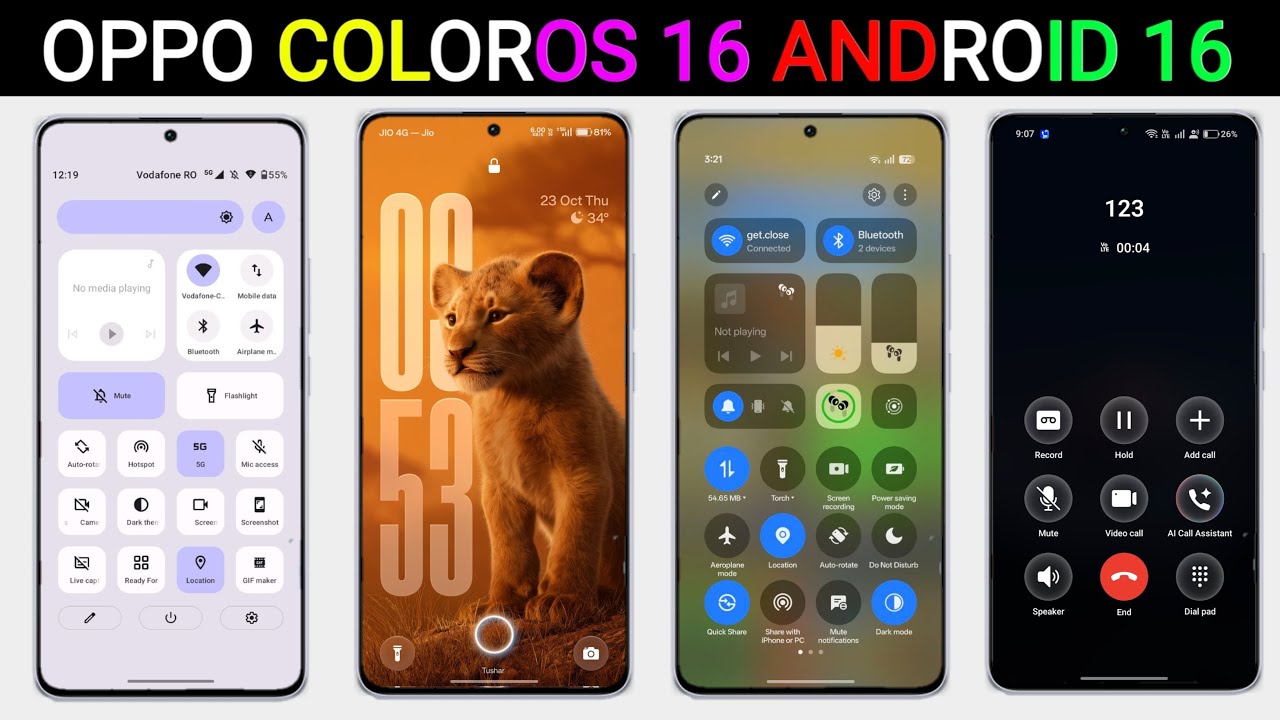 Oppo ColorOS 16 Official Update - 15+ Hidden Features🔥 Android 16 New Update for Reno 11/12,F27,F29