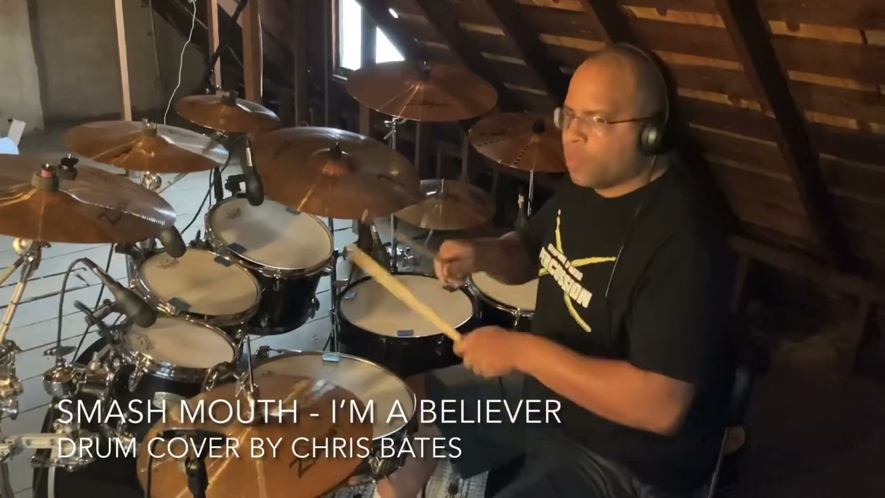 Smash Mouth - I’m A Believer (Drum Cover) [Studio Version]