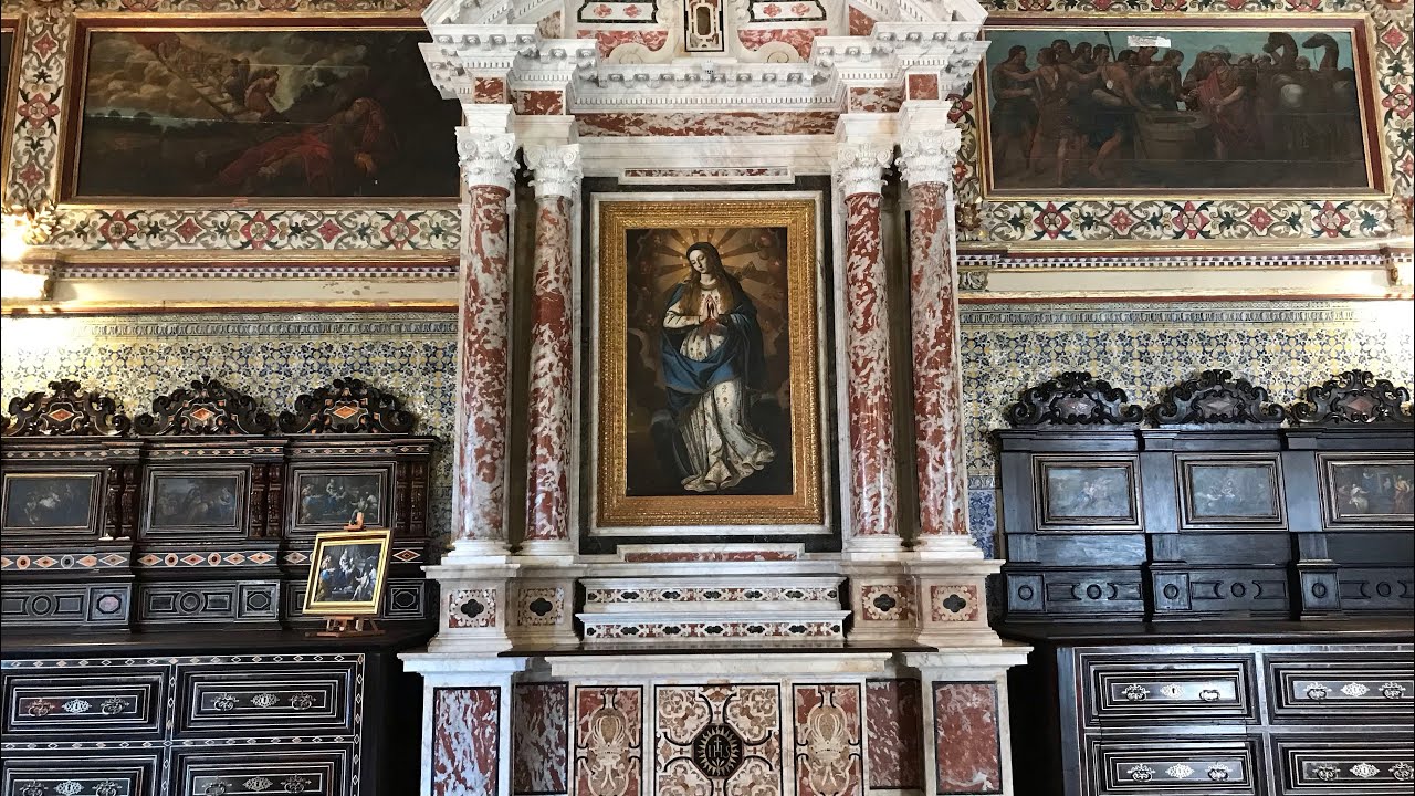 Restauração dos Bens Artísticos da Sacristia da Catedral Basílica do Santíssimo Salvador - 1ª etapa.