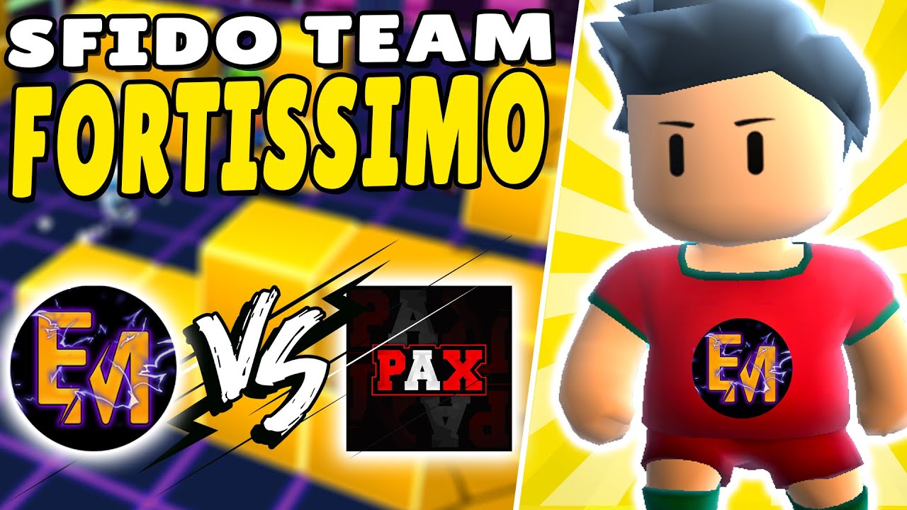SFIDO uno dei TEAM più FORTI AL MONDO su STUMBLE GUYS