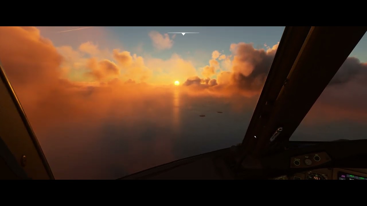 🛬 [MSFS2020] Intel Core Ultra 9 285K | RTX 5080 | Sunset Landing at LTFM 🌅