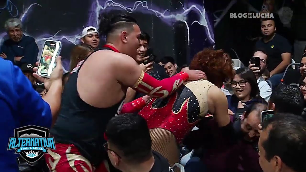 Pimpinela y Kanela Vs Simbolo y Bebote | Alternativa Lucha Libre