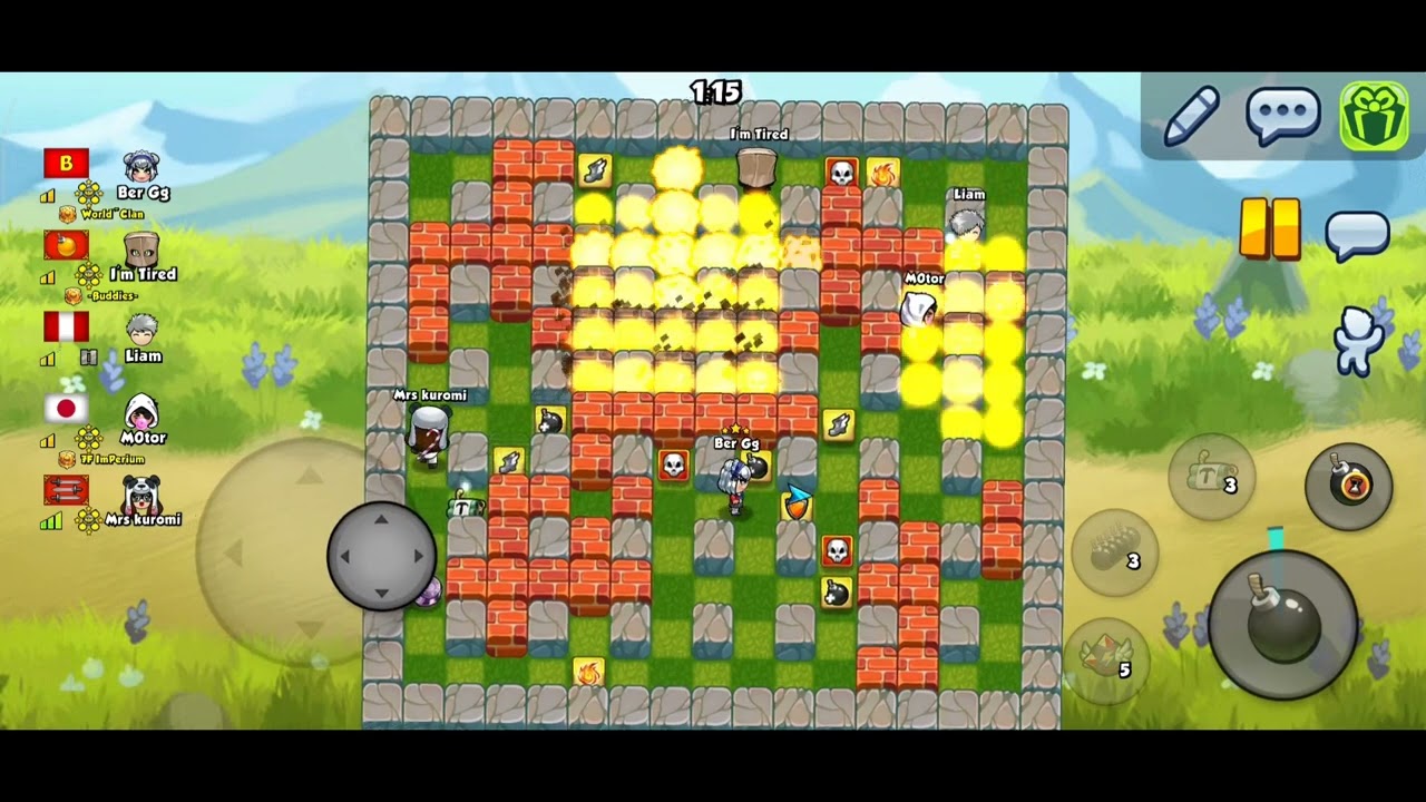 Bomber friends Mini game 5
