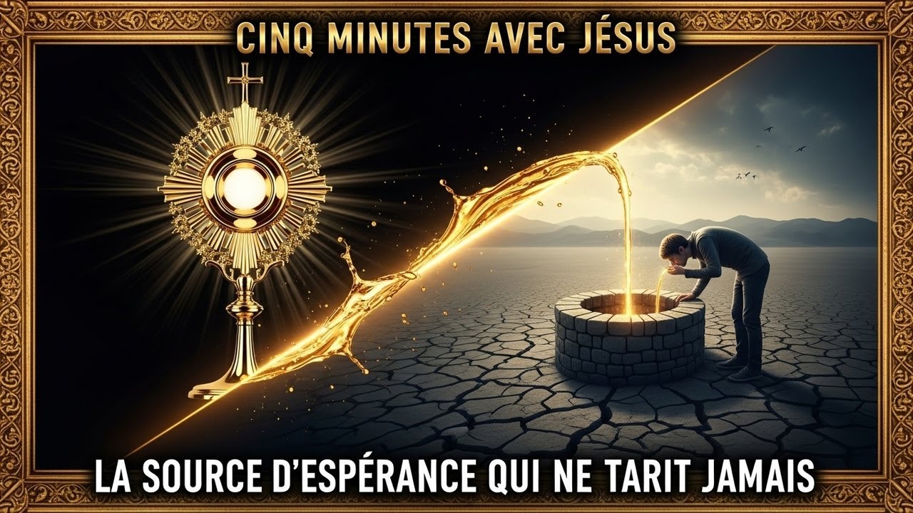 Cinq Minutes avec Jésus au Saint-Sacrement : La Source d'Espérance qui ne Tarit Jamais