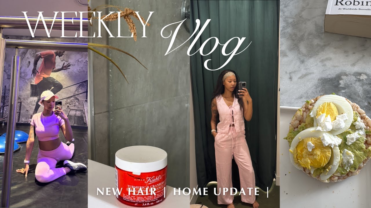 Weekly vlog: New couch + I'm conflicted +Hair shopping +Forever new clothing and Clarins event