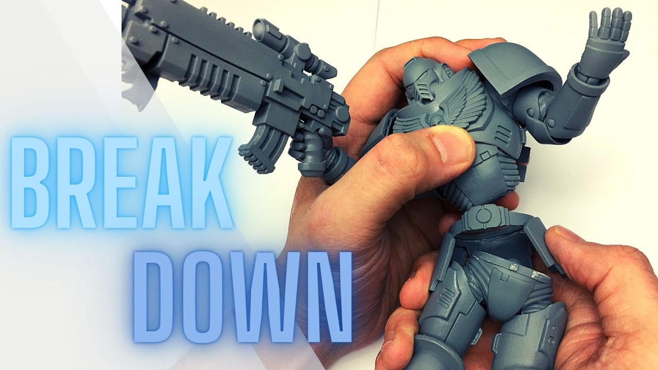 Modelling BREAKDOWN Review - McFarlane Space Marine
