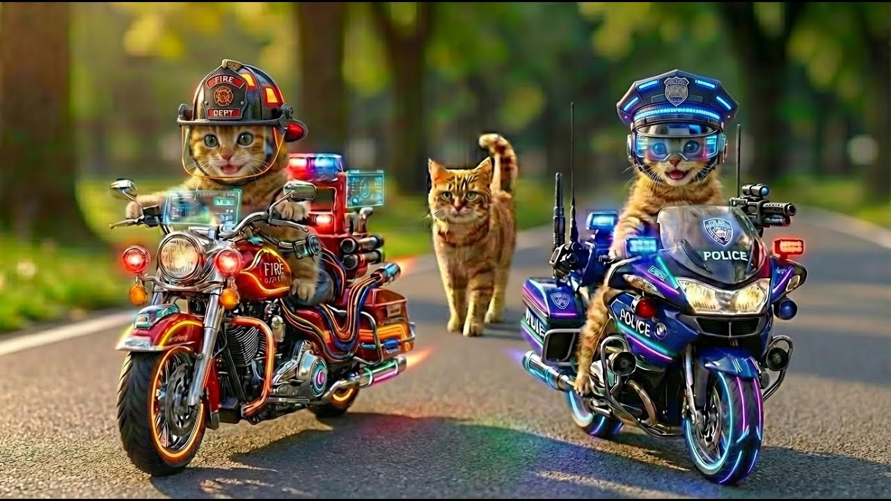 Mama Cat Trims Fur on the Farm and Makes Tiger Hat For Kittens At Home🐾🎩🐯 Luma MeowMama