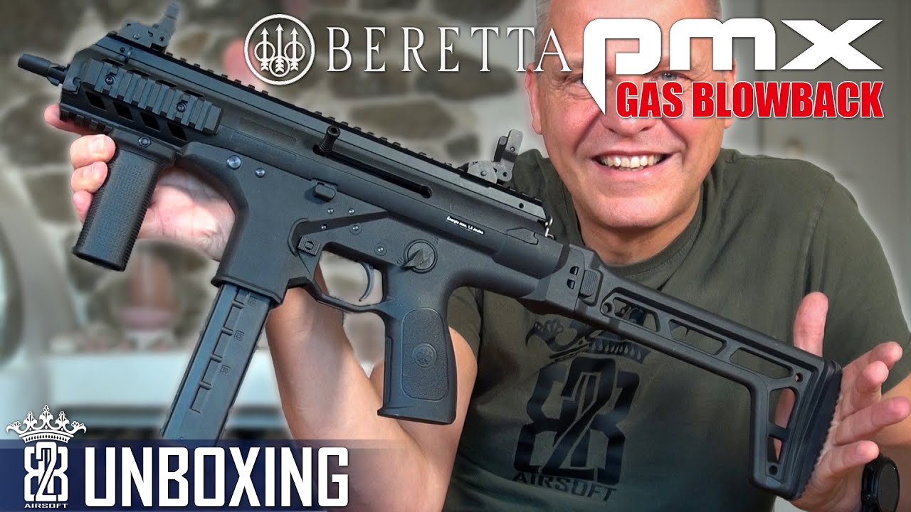 Beretta PMX 🇮🇹 Umarex / KWA  Gas Blowback - Airsoft Unboxing Deutsch