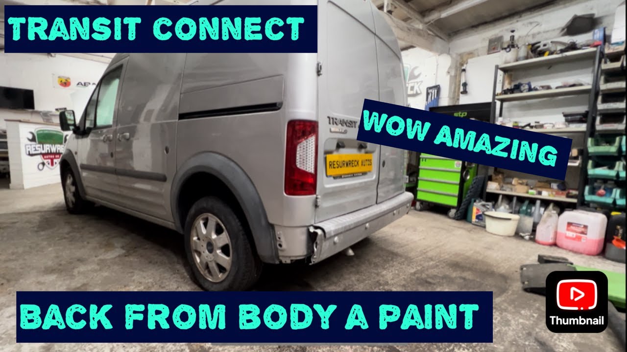 Ford Transit Connect 2011 Cat N, часть 2. После покраски.