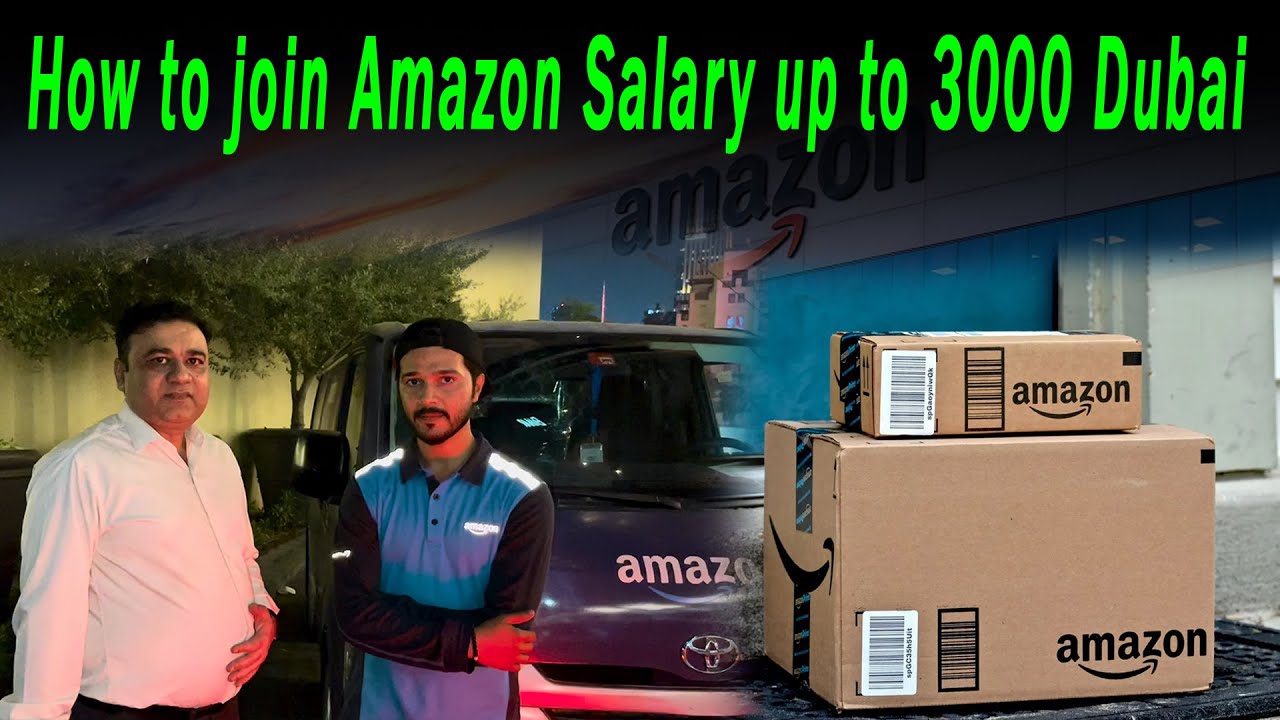 How to join Amazon Salary up to 3000 Dubai || amazon delivery jobs in dubai || Pak Dxb Vlogs