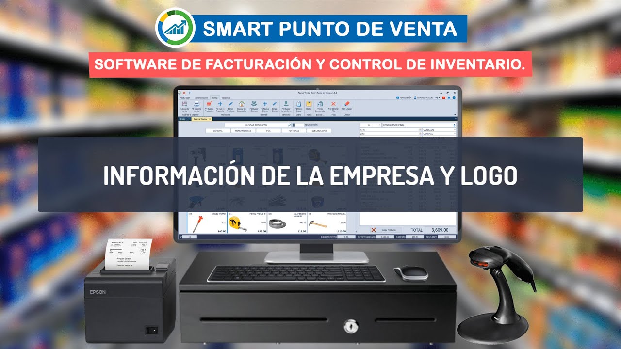 Información de la Empresa y Logo | Smart Punto de Venta