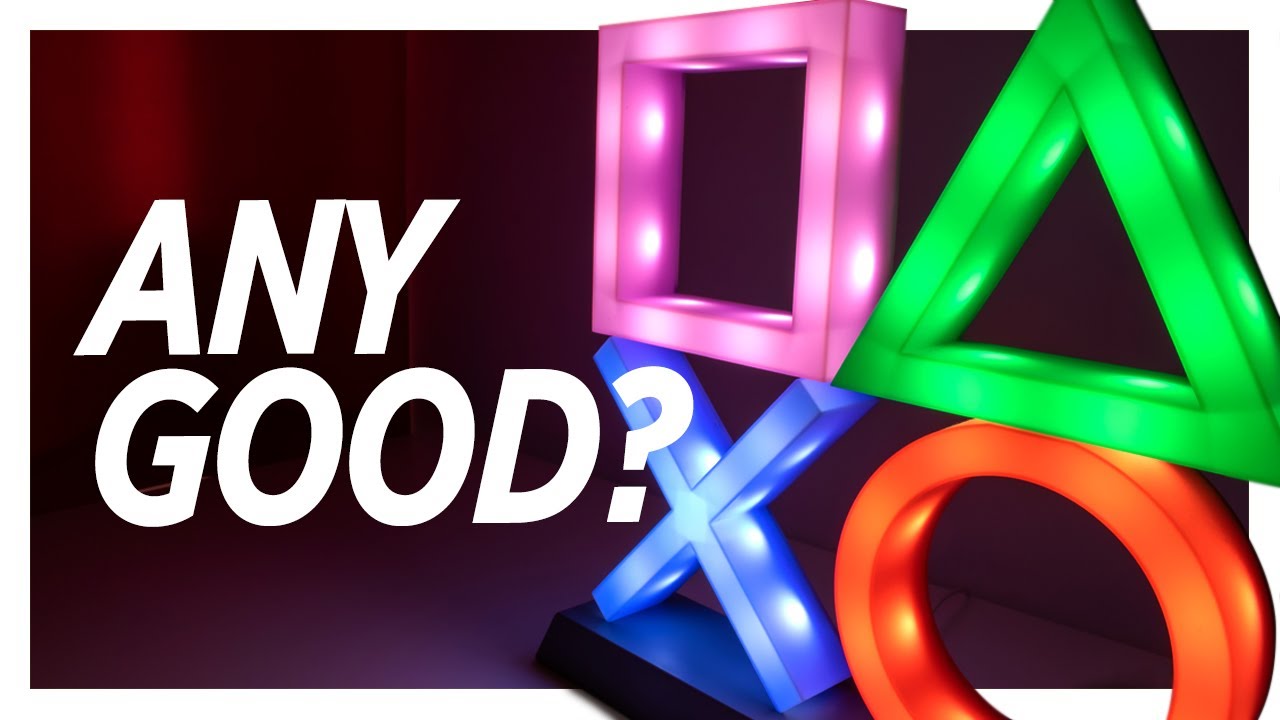 #PLAYSTATION PS ICONS XL Led LIGHT - Review