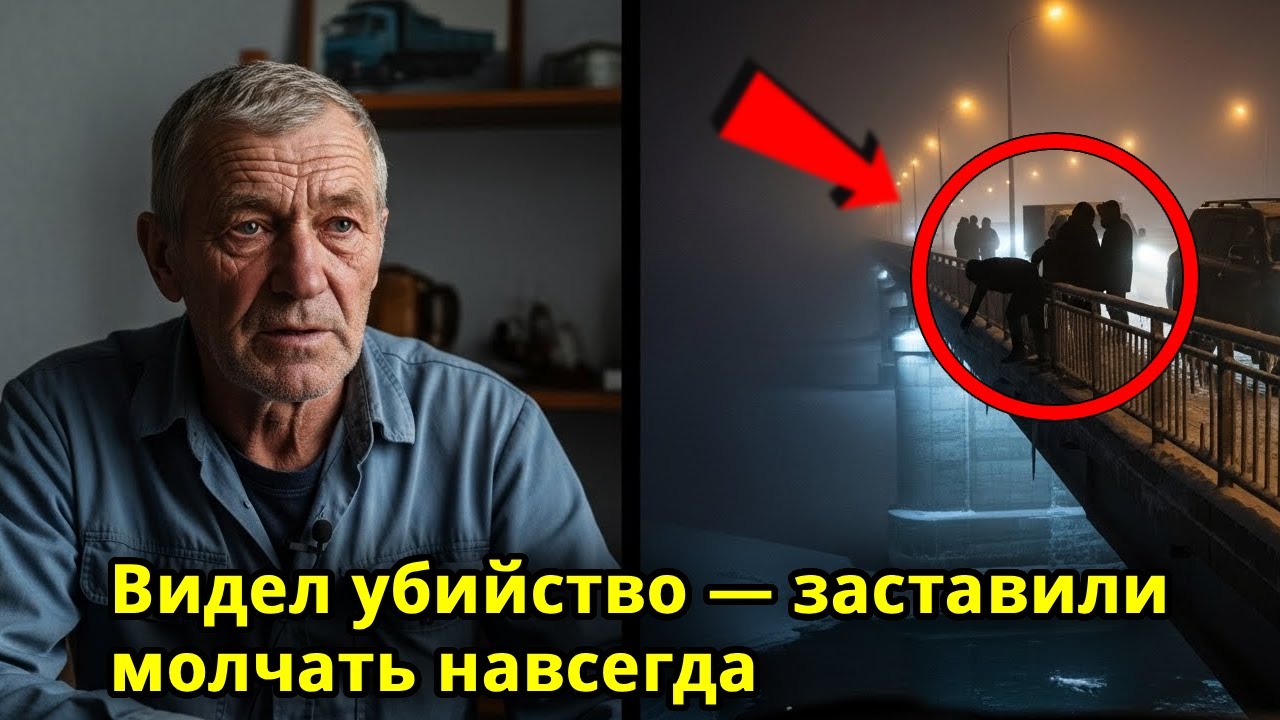 Я видел как братва сбросила тело в реку Лена с моста — заставили ехать дальше молча