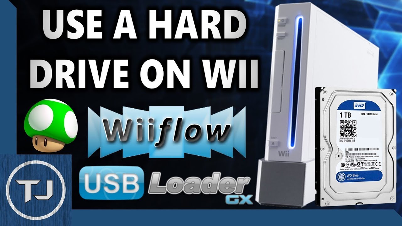 Как настроить внешний жесткий диск для Wii (UBSLoader и WiiFlow) 2018!