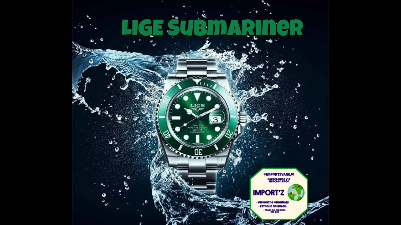 Import'z - Rel&oacute;gio Lige Submariner