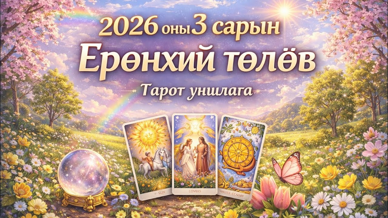2026 оны 3 сарын ерөнхий төлөв байдал #таротуншлага #tarotredings #spiritual #everyone 🔮☀️🤍💚