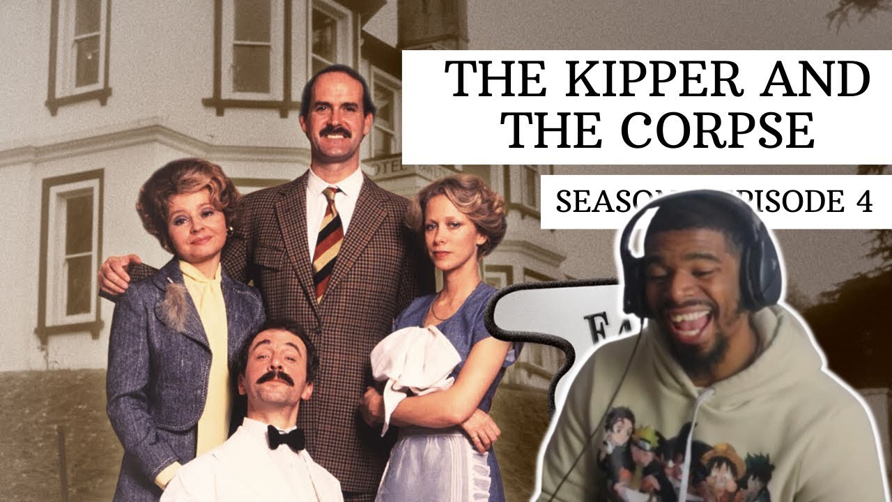 AMERICAN REACTS TO Fawlty Towers S2 E4 - The Kipper and the Corpse