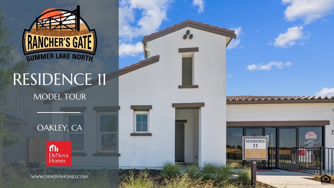 Rancher's Gate Residence 11 at Summer Lake North in Oakley, CA