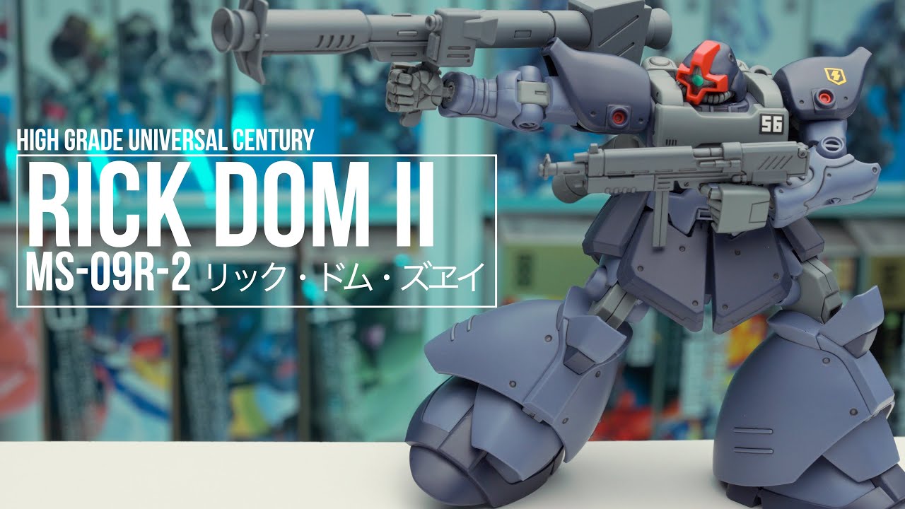 Обзор HGUC Rick Dom II – 21-летняя жемчужина