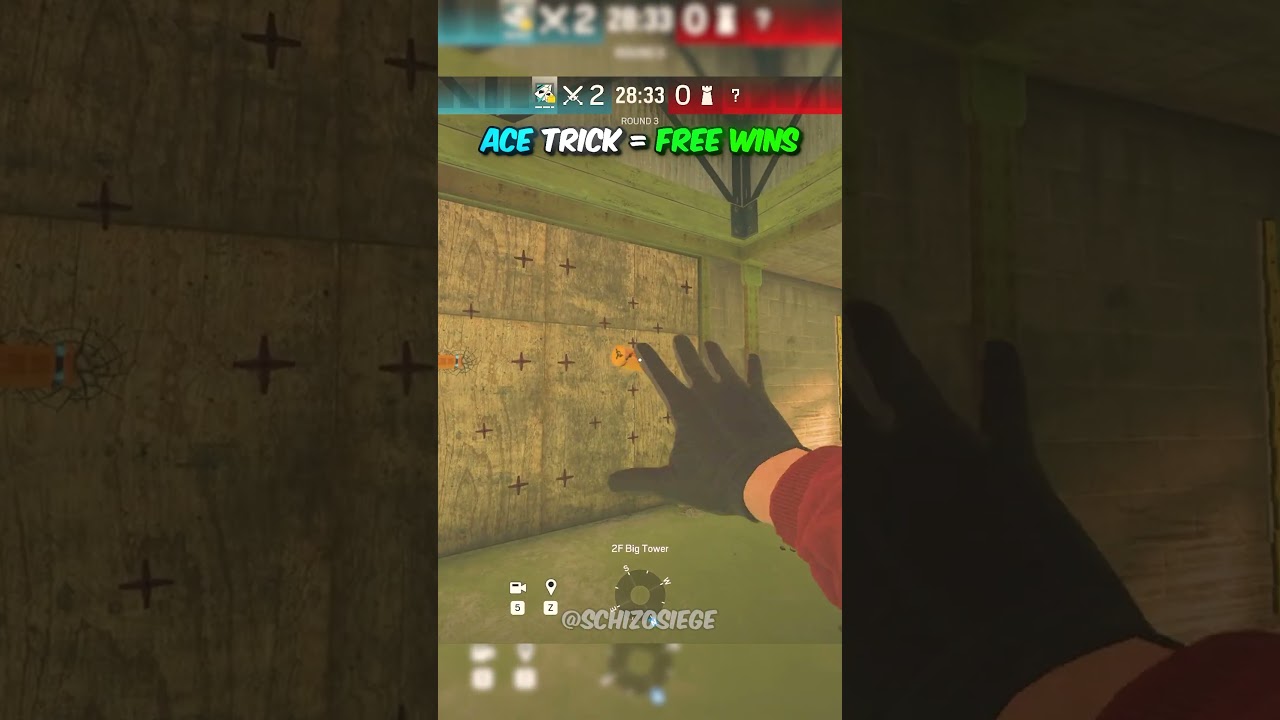 Ace trick on Oregon for free wins #r6 #r6siege #rainbow6