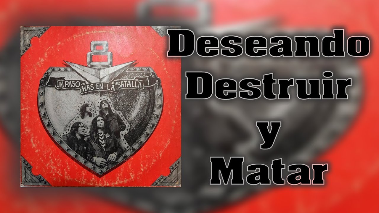 Deseando Destruir y Matar - V8 - Guitar Cover