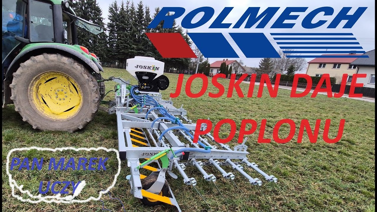 JOSKIN z Siewnikiem i włóką w Jednym | ROLMECH
