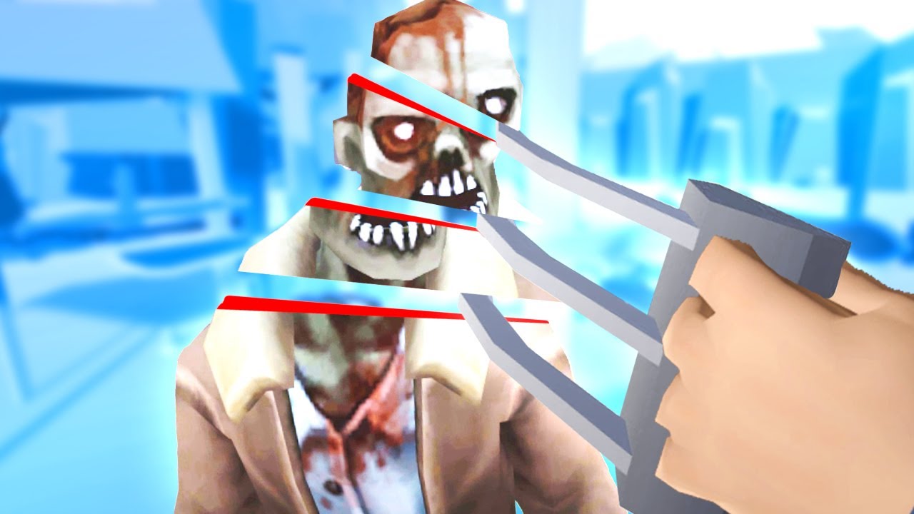 CUTTING ZOMBIES LIKE WOLVERINE in Undead Development VR