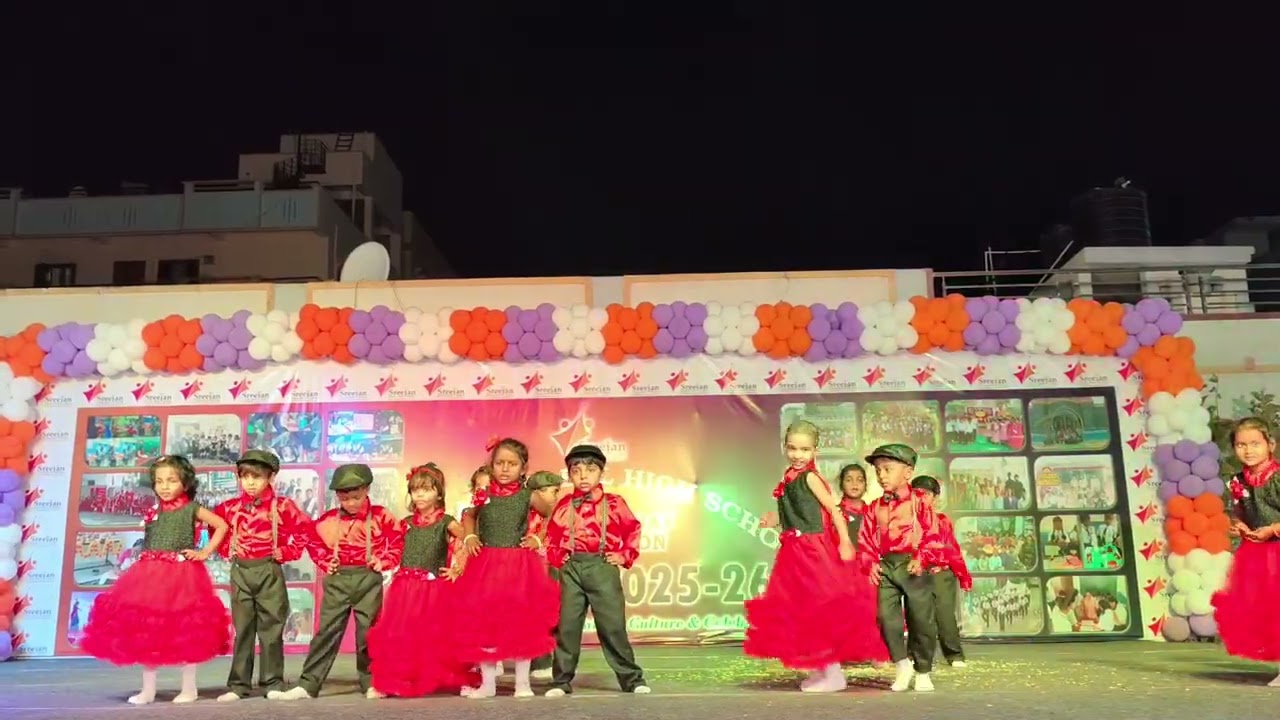 Annual day celebrations Dance of LKG