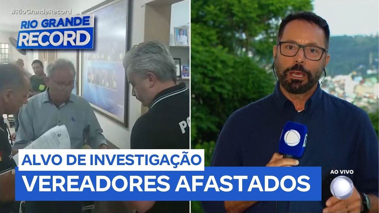 Vereadores são afastados por suspeita de rachadinha em São Gabriel (RS)