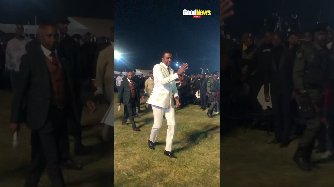 Prophet Uebert Angel in KITWE ZAMBIA! #crusade #jesus #revival
