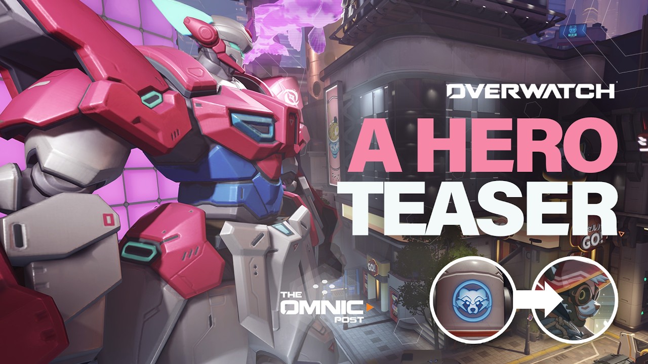 Neon Junction: Самая детализированная карта в истории Overwatch? Тизер нового героя?