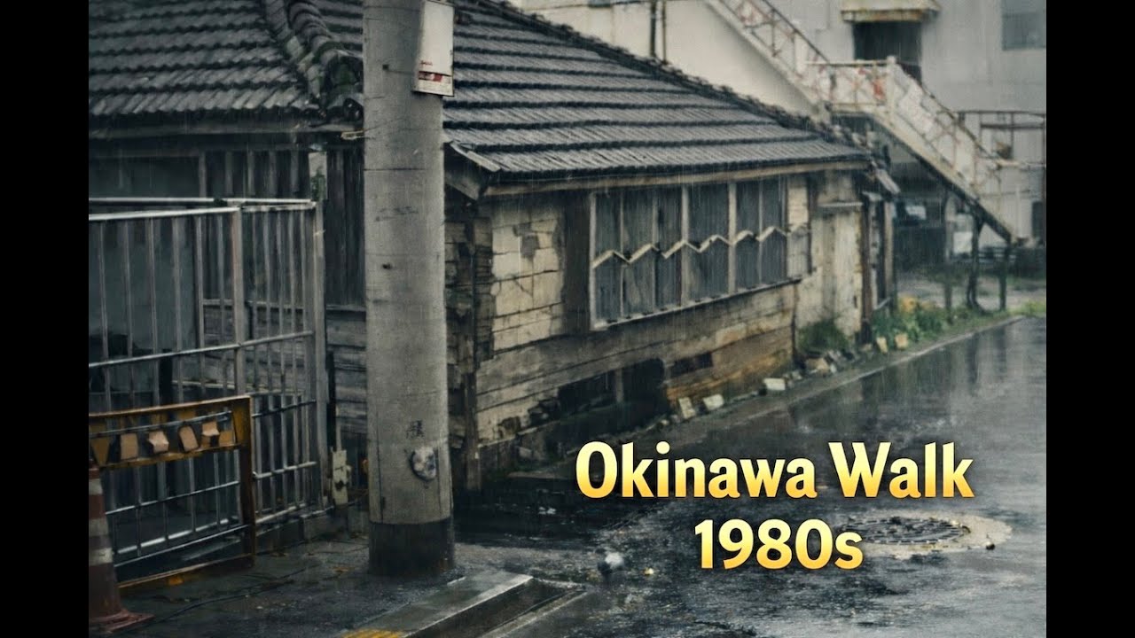 Watch This Rare 1980s Footage of Okinawa During a Rainstorm!