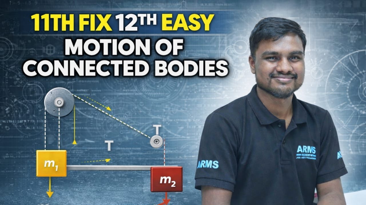 Class 11 Physics Revision | Motion of Connected Bodies (NLM) | NEET & JEE | VK Sir