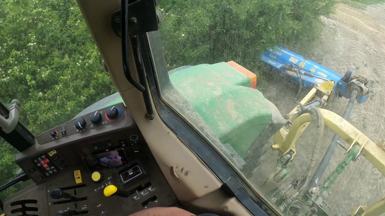 Malčiranje / Mulching / John Deere 6610 & Zanon 1600 ///GoPro Hero 8 Black /// CabView_///