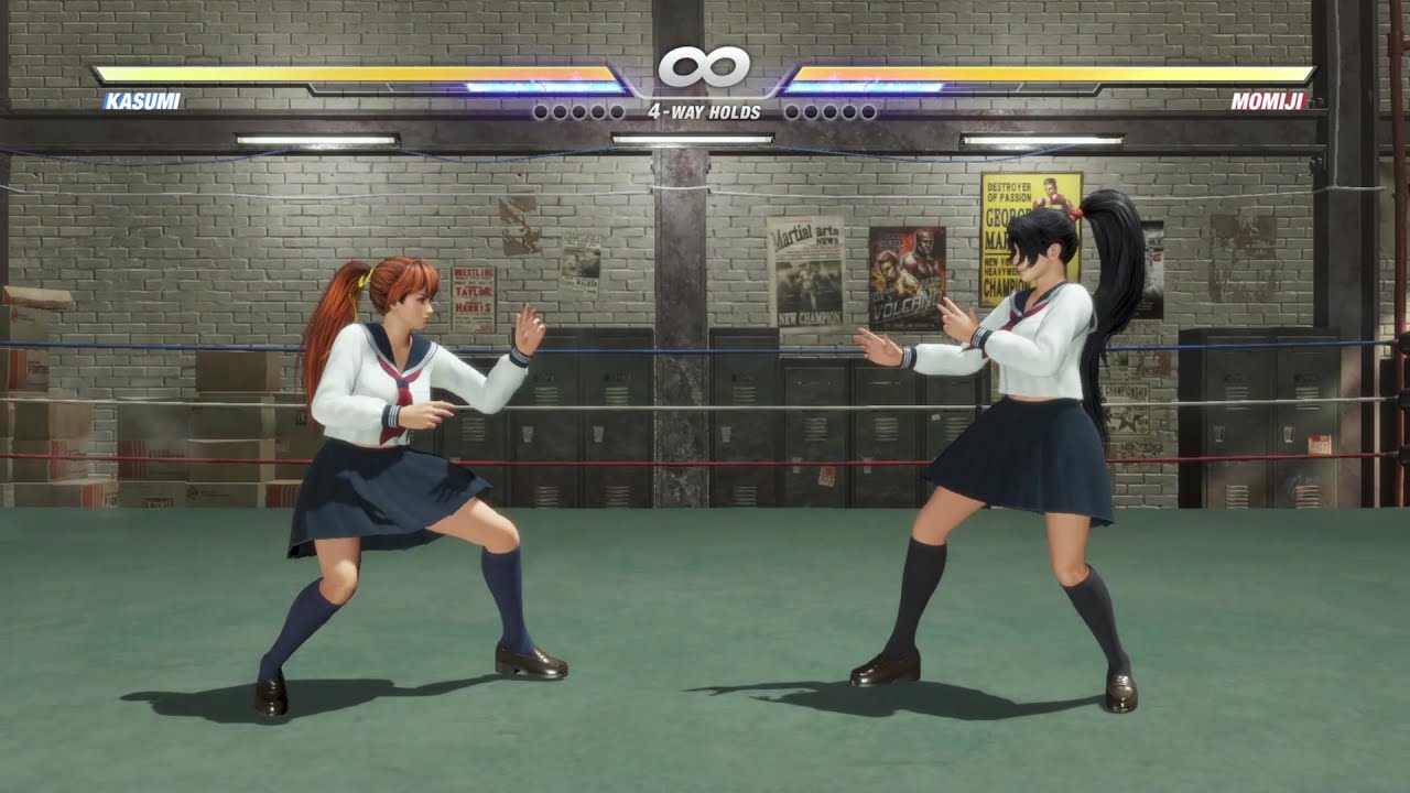 DEAD OR ALIVE 6 - Kasumi VS Momiji