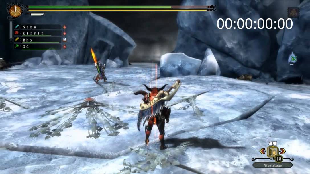 MH3U: How to properly farm G-Rank Barioth for pro speedrun, no bombs challenge, no deershot BM only