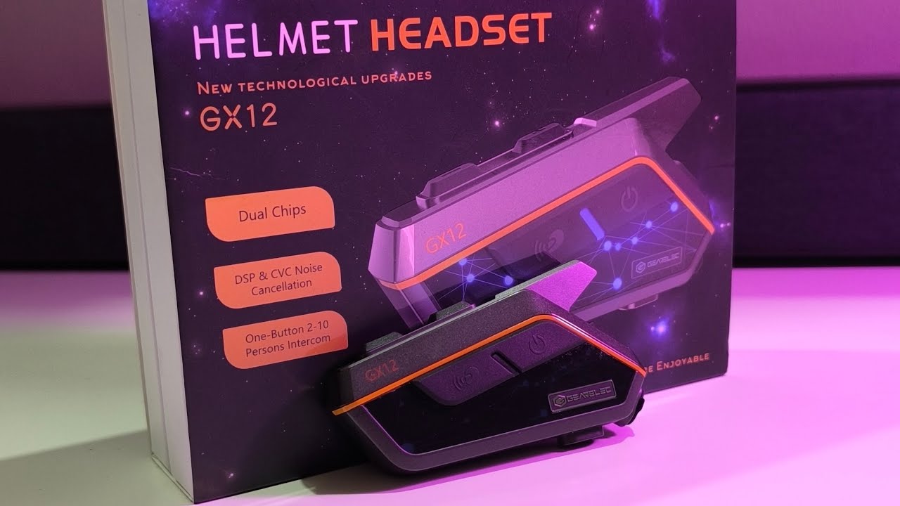 GEARELEC GX12 BLUETOOTH HELM INTERCOM