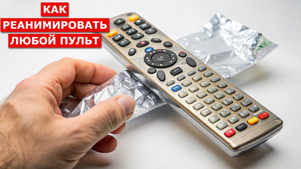 Как ПОЧИНИТЬ любой ПУЛЬТ от ТЕЛЕВИЗОРА САМОСТОЯТЕЛЬНО за 5 МИНУТ БЕСПЛАТНО!