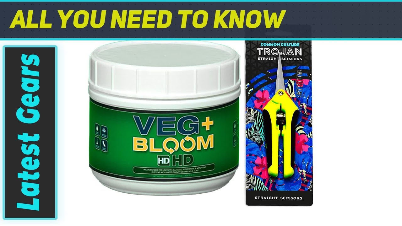 Veg+Bloom HD: Premium Hydroponic Nutrients for Maximum Yields!