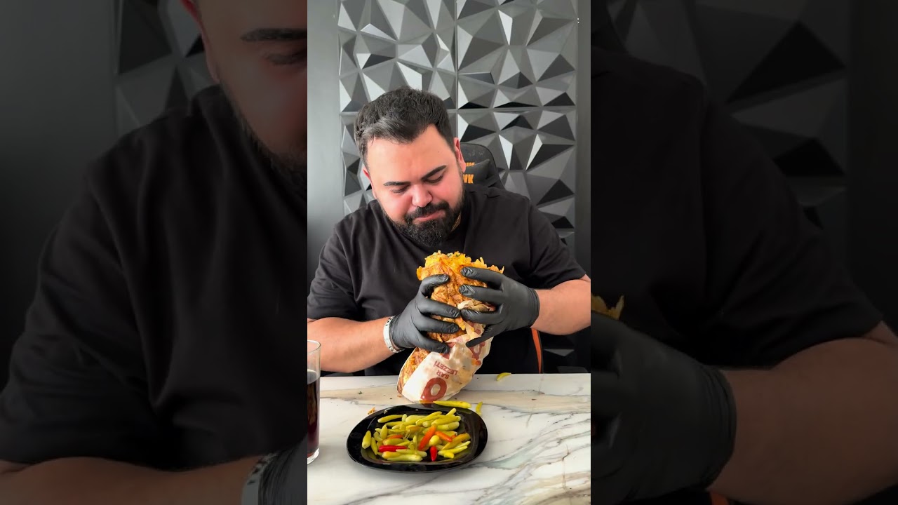 DEV BURRİTO DÜRÜM ASMR