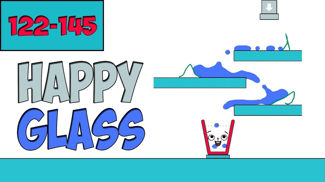 Happy Glass Game Play 122 - 145 / 