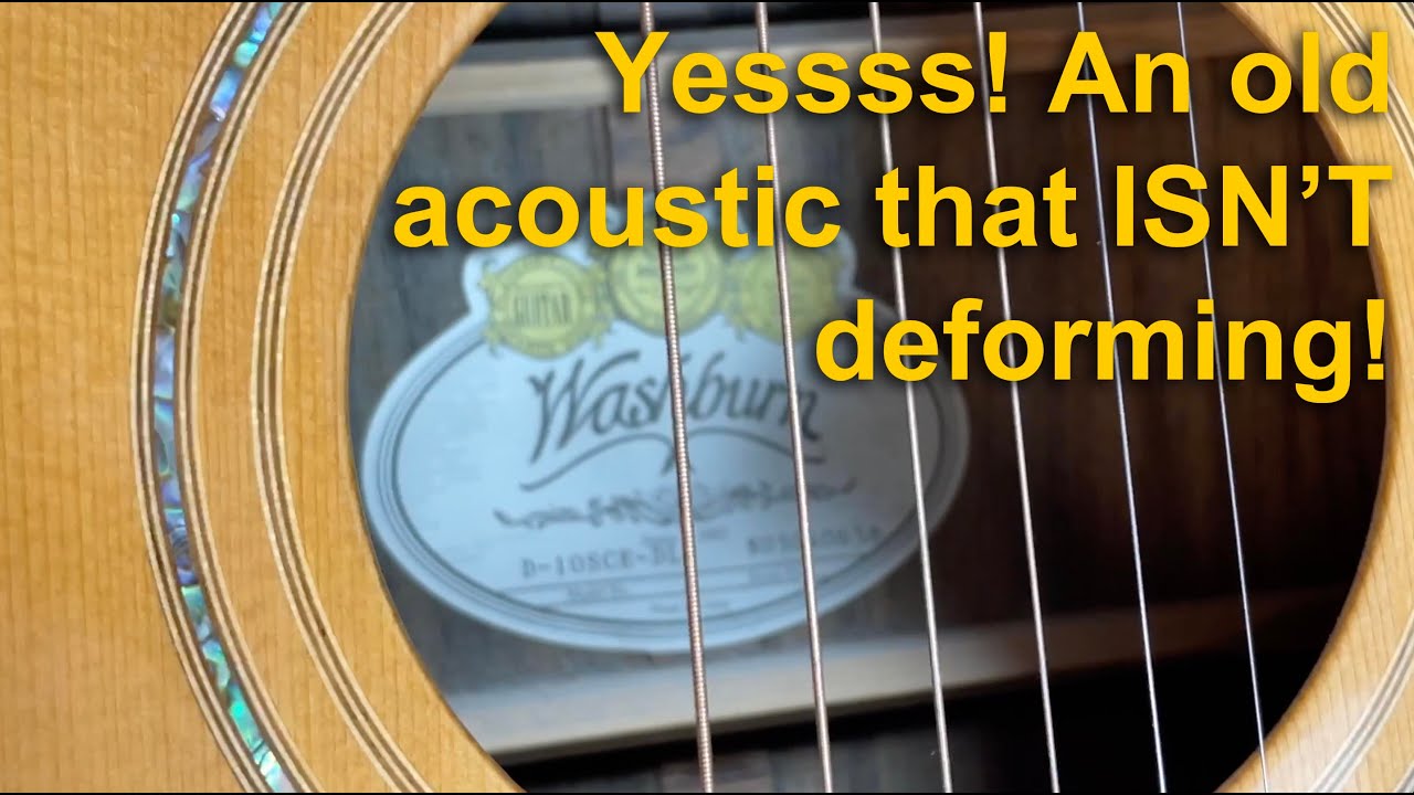 Washburn acoustic set up