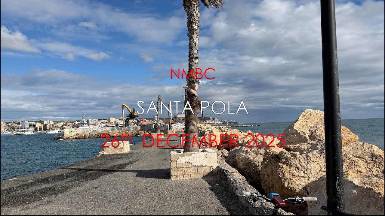 4K Santa Pola Castle & Marina 26 December 2025