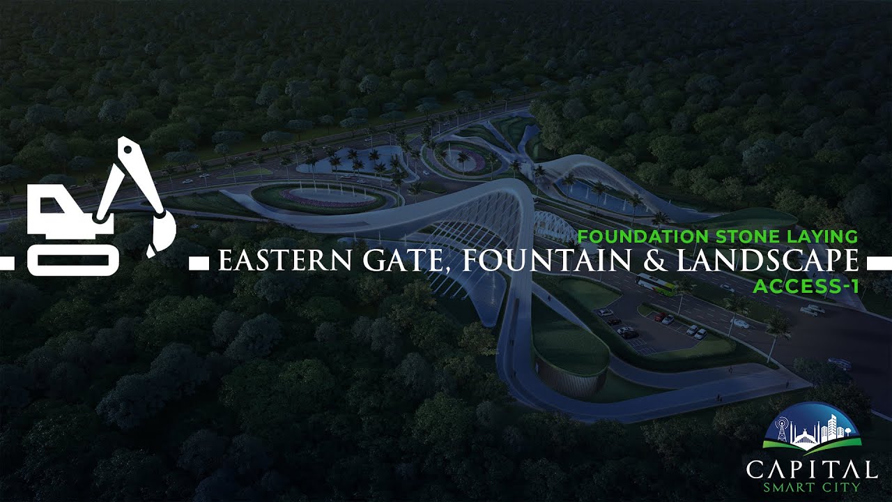 Eastern Gate Foundation & Landscape Access 01 - Capital Smart City