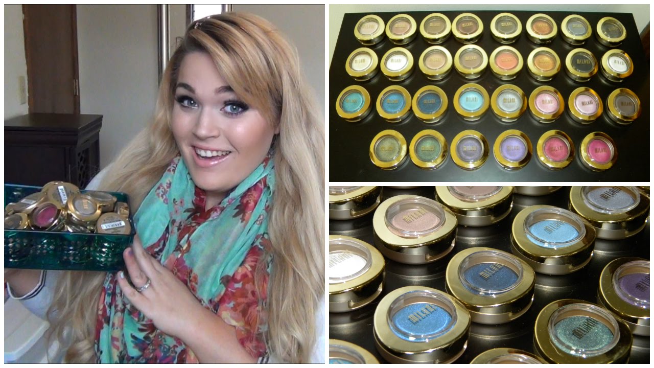 Milani Bella Eyes Gel Powder Eyeshadows Review & Swatches | ALL SHADES!