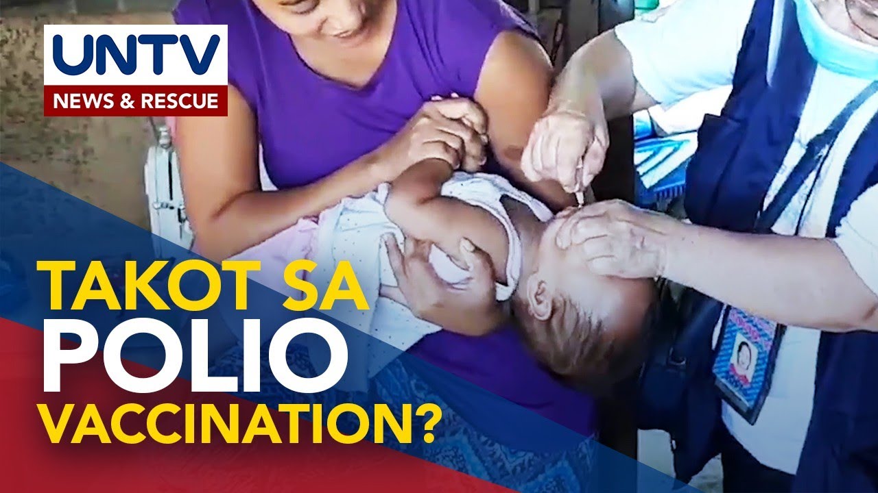Pakikipagtulungan sa pagbabakuna vs. polio kasabay ng COVID-19, apela ng DOH sa publiko at LGUs